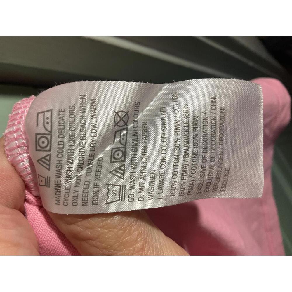 Isaac Mizrahi Live Essentials Pink Women's Tunic Top Large - Picture 5 of 6